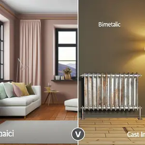 Сравним эффективность чугунных и биметаллических радиаторов: у кого она выше?