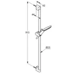 Душевой гарнитур Kludi Freshline хром (6784005-00) – вид 2