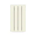 Радиатор биметаллический RIFAR SUPReMO Ventil 350 Айвори 04 секц. нижн. прав. – вид 1