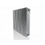 Биметаллический радиатор Royal Thermo PianoForte 500 new/Silver Satin - 8 секц. – вид 1