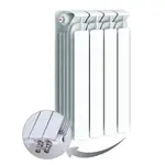 Радиатор биметаллический RIFAR BASE Ventil 500 04 секц. нижн. прав. собранный – вид 1