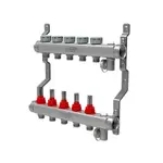 Коллектор в сборе универсальный ROYAL THERMO 1" ВР-3/4" НР, 5 выходов – вид 1