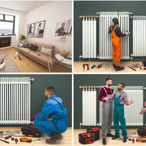 Установка биметаллического радиатора в квартире: пошаговая инструкция