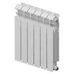 Радиатор биметаллический RIFAR ECOBUILD 300 06 секц. бок. – вид 1