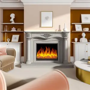 Каминный портал Royal Flame Pierre Luxe и очаг Dioramic 33W FX