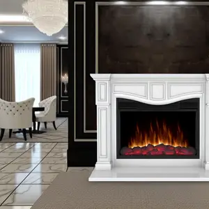 Портал Royal Flame Newport белый цвет – стильное решение