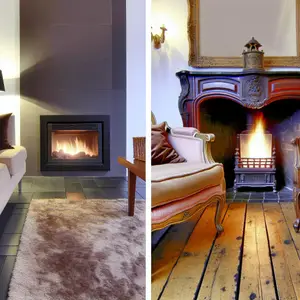 Каминокомплект Royal Flame: сравнение моделей Dublin и Geneva