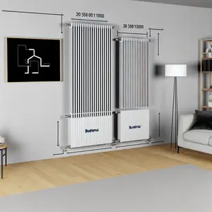 Стальные панельные радиаторы Buderus K-Profil 20 500: обзор