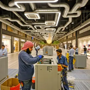 Утепление торговых комплексов: современные технологии