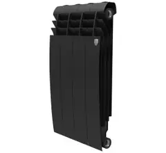 Радиатор Royal Thermo Biliner Alum 500 Noir Sable - 4 секц.