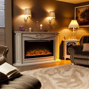 Электрический камин белый дуб Royal Flame Sorrento – уют дома