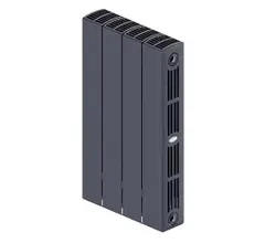 Радиатор биметаллический RIFAR SUPReMO Ventil 350 Титан 04 секц. нижн. лев.