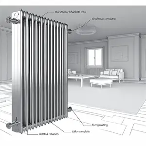 Радиаторы Zehnder Charleston: обзор мощных моделей V002