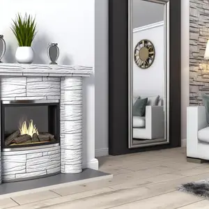 Каминокомплект Royal Flame Bern Сланец мелкий белый