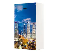 Газовый проточный водонагреватель Zanussi GWH 10 FONTE GLASS METROPOLI