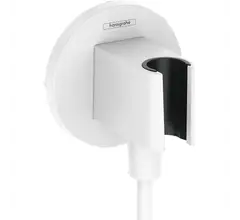 Шланговое подсоединение Hansgrohe Fixfit S белый матовый (26888700)