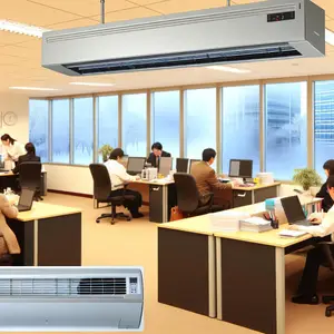 Электрическая тепловая завеса Kalashnikov KVC-A06E3-11 для офиса