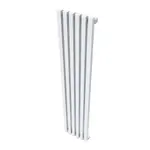 Радиатор КЗТО QUADRUM 40 V 1250-6 RAL 1T104S9016 белый муар – вид 1