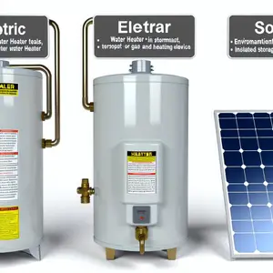 Водонагреватели: выбор между электрическими, газовыми и солнечными
