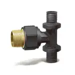 Тройник VARMEGA Slide-fit с наружной резьбой 20х3/4 – вид 1