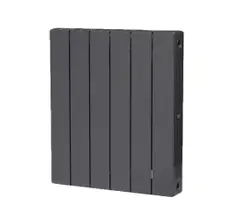 Радиатор биметаллический RIFAR SUPReMO Ventil 500 RAL 9005-M 06 секц. нижн. лев.