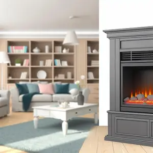 Газовый обогреватель каминного типа TMC BLUE BELLE ТМ 4,2 кВт - тепло и уют