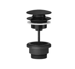 Донный клапан Gessi для раковин 1 1/4" Black XL (54599/299)