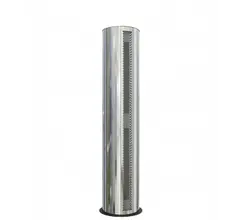 Электрическая тепловая завеса интерьерная Колонна Тепломаш КЭВ-12П6047Е (корпус из нержавеющей стали