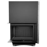 Каминная чугунная топка Kratki Zuzia/L/BS/DECO – вид 1