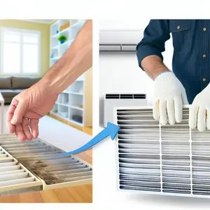 Замена фильтров кондиционеров: как часто и зачем