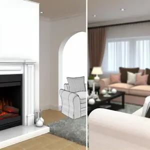 Портал Royal Flame Lyon - Белый: идеальный выбор для дома