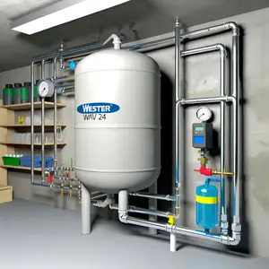 Расширительный бак Wester WAV 24 для надежного водоснабжения