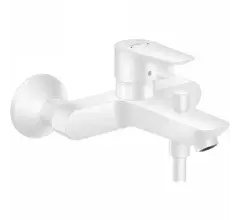Смеситель для ванны и душа Hansgrohe Talis E белый матовый (71740700)