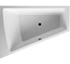 Ванна акриловая Duravit Paiova струйная система, белая дуб антрацит (760220002001000/PA8710062/790202000001000)