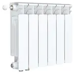 Радиатор биметаллический RIFAR BASE Ventil 350 06 секц. нижн. лев. – вид 1