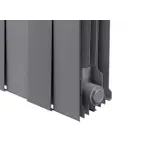Радиатор Royal Thermo PianoForte 300 /Silver Satin - 8 секц. – вид 3