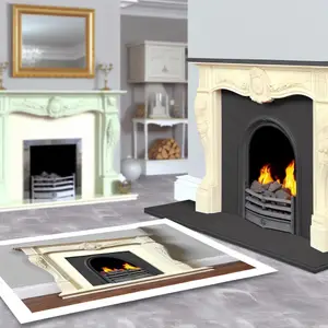 Каминокомплект Royal Flame: Dublin vs Glasgow