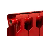 Радиатор биметаллический RIFAR MONOLIT 350 Бордо 06 секц. бок. – вид 2