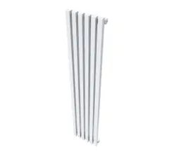 Радиатор КЗТО QUADRUM 40 V 1250-6 RAL 1T104S9016 белый муар