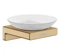 Мыльница Hansgrohe AddStoris шлифованная бронза (41746140)