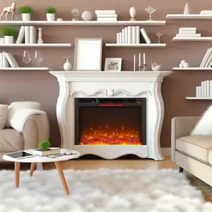 Портал Royal Flame Corsica - Матовый белый для уюта