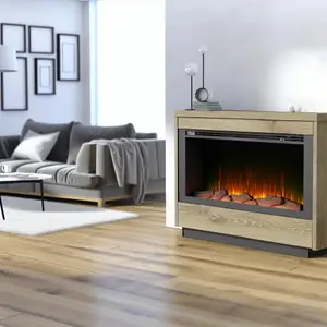 Электрокамин Royal Flame Bergen Дуб галифакс — стиль и комфорт