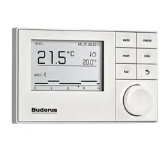 Пульт управления BUDERUS RC310 White