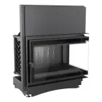 Каминная чугунная топка Kratki Oliwia/P/BS/DECO – вид 1