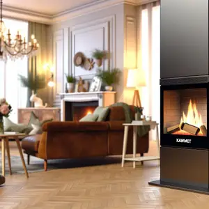 Каминная топка Kawmet W17 Dekor 16кВт – эффективное отопление