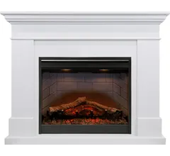 Каминокомплект Dimplex California - Алебастр (Высота 1005мм) с очагом Symphony 26'' DF2608-INT