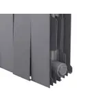 Радиатор Royal Thermo PianoForte 200 /Silver Satin - 8 секц. – вид 3