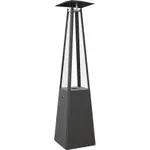 Нагреватель газовый Kratki UMBRELLA (G30/37), черный, с газовым оборудованием – вид 1